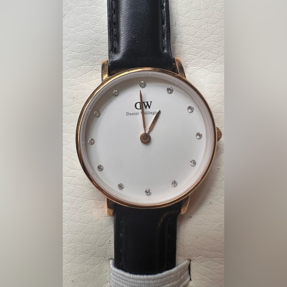 Daniel Wellington Black and Gold Women's Watch